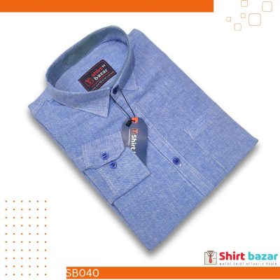 Casual full sleeve Solid Color Shirt