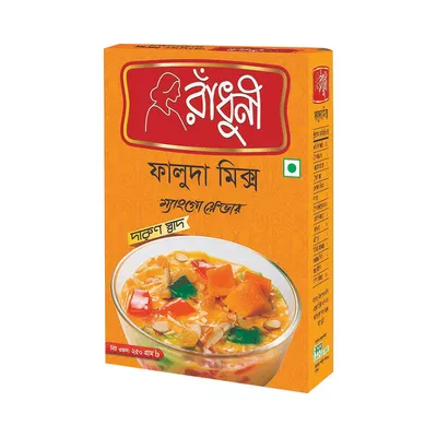 Radhuni Falooda Mix (Mango Flavor) - রাঁধুনী ফালুদা মিক্স